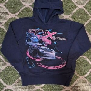 Disney Pixar Kids Car Graphic Hoodie - Dark Blue